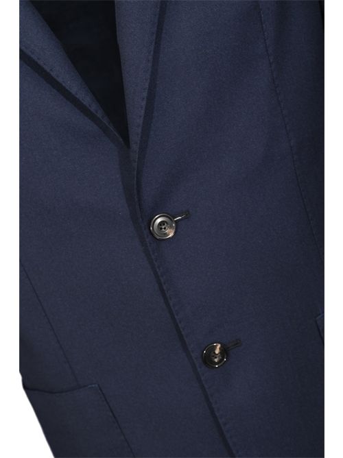 Giacca monopetto in cashmere e seta Blu SARTORIO NAPOLI | SG1200S0744402000